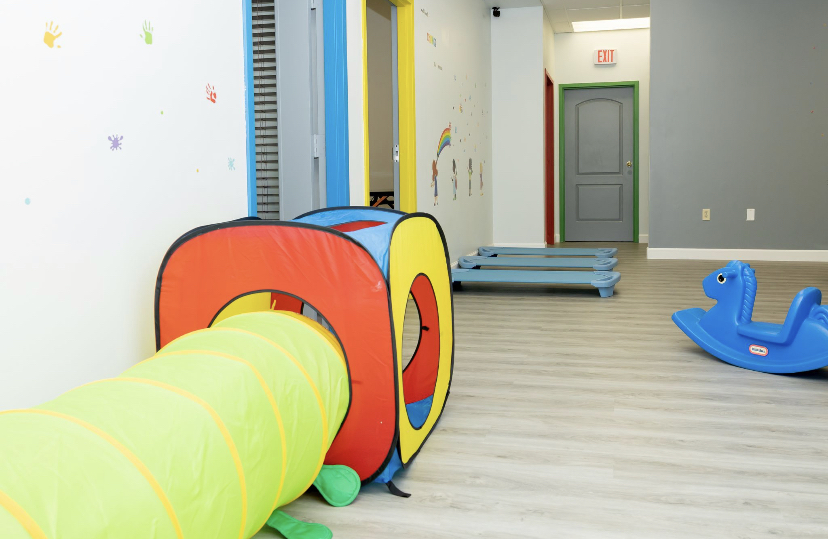Occupational Therapy Room at Little Dreamers PPEC with activity table